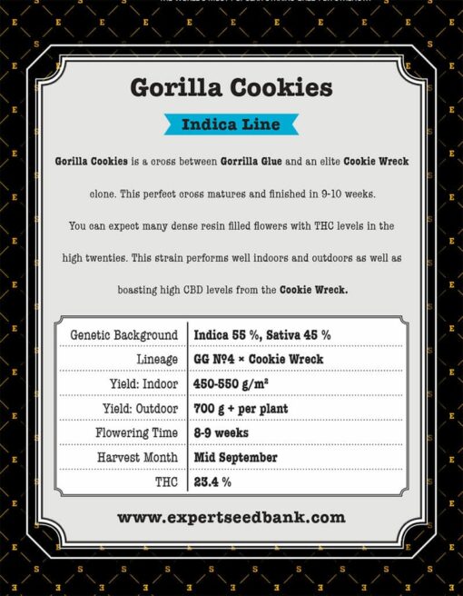 Gorilla Cookies